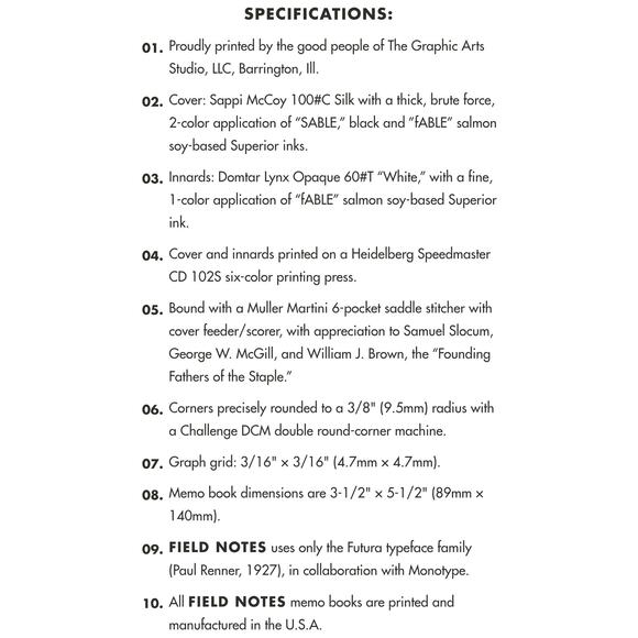 New Sealed Field Notes Bon Iver 2 Pack Limited Edition Sable fABLE Grid Books - Picture 7 of 7
